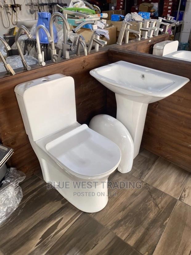 Water Closet With Basin Stand (Master Bedroom) · Photo 3