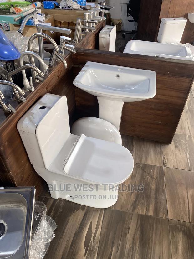Water Closet With Basin Stand (Master Bedroom) · Photo 2