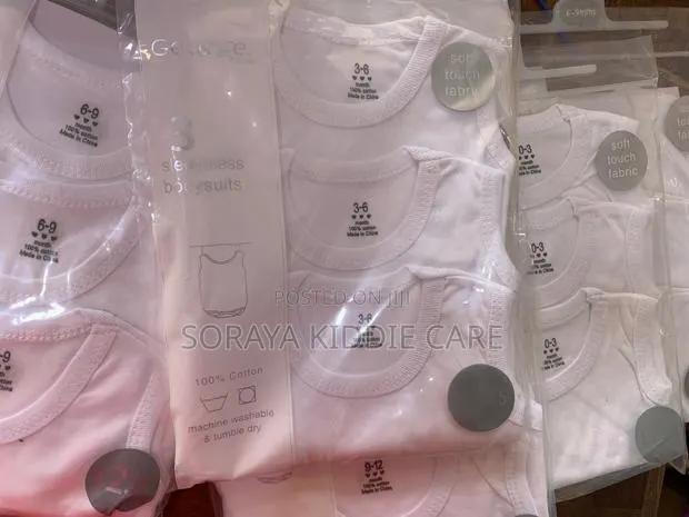 George’S Soft 3pcs Sleeveless Bodysuit · Photo 1