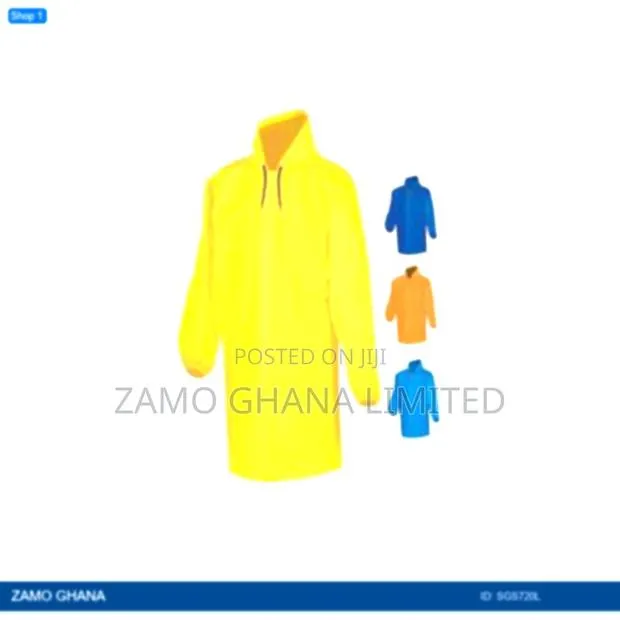 Raincoat Navy Blue Color - Sgs720l · Photo 1