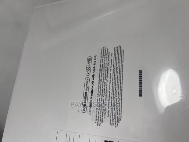 New Laptop Apple MacBook Air 2022 M2 8GB Apple M2 SSD 256GB · Photo 3