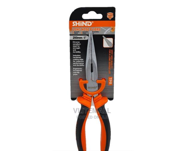 Shind Heavy Duty Long Nose Pliers - 200mm · Photo 1