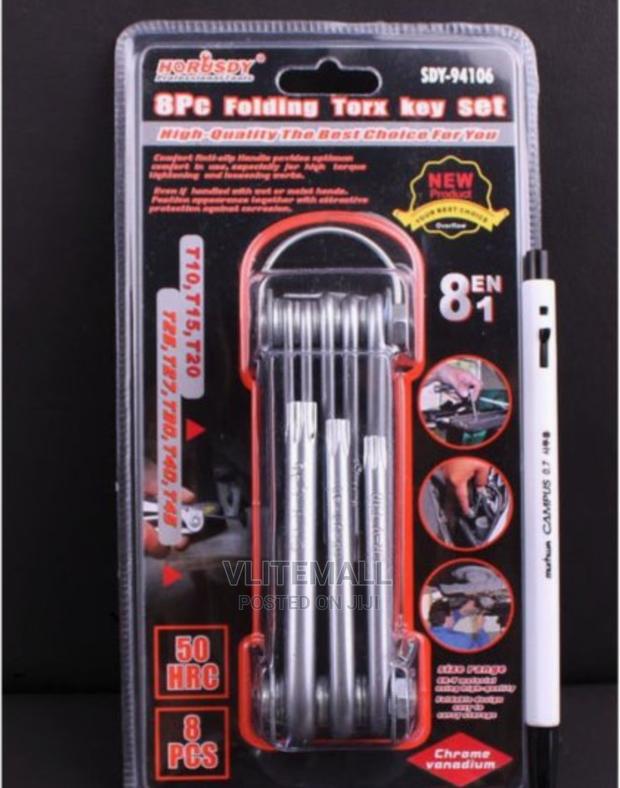 Horusdy Folding Torx Key Set SDY-94106 · Photo 1