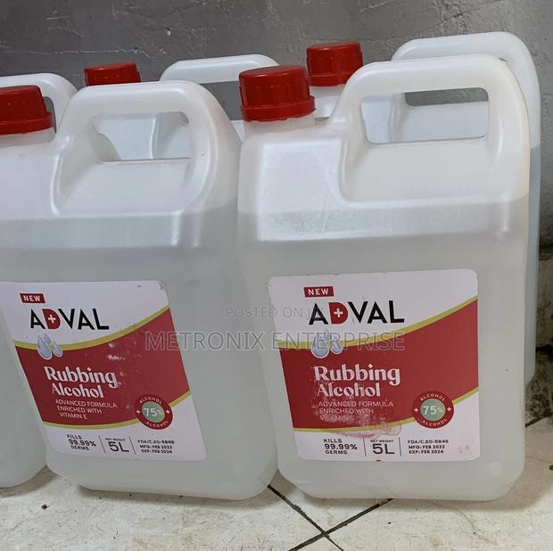 Rubbing Alcohol( Anew Adval)5L · Photo 1