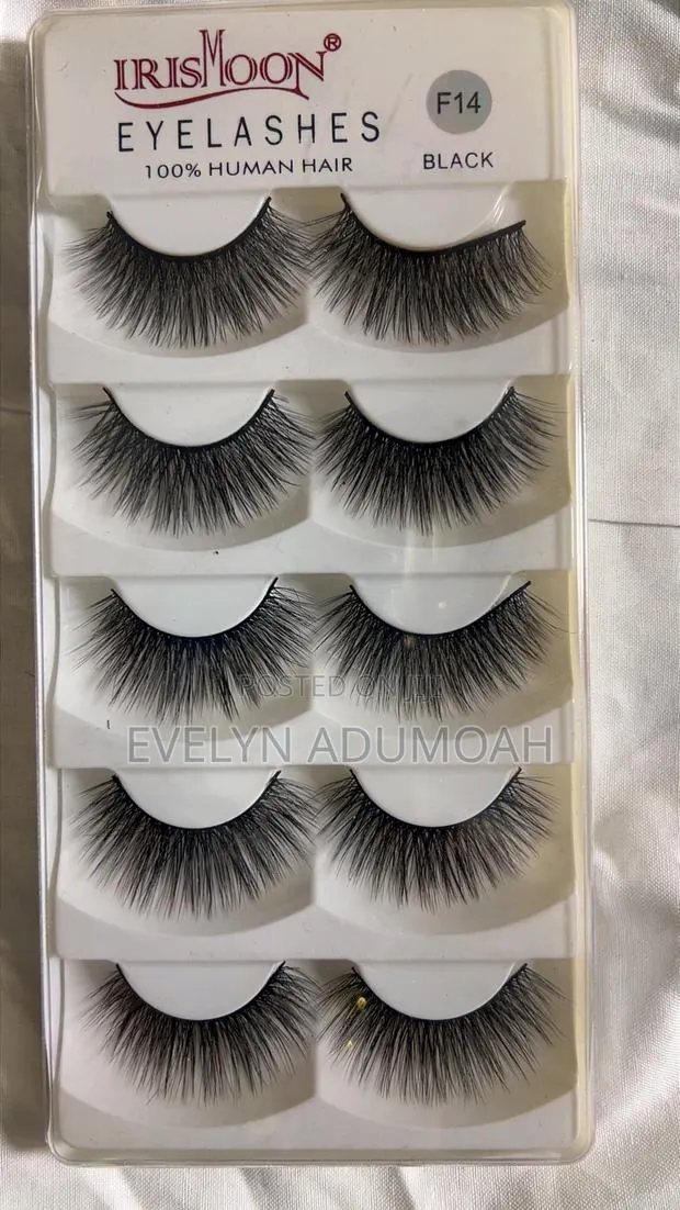IRISMOON 100% Human Hair Eyelashes · Photo 1