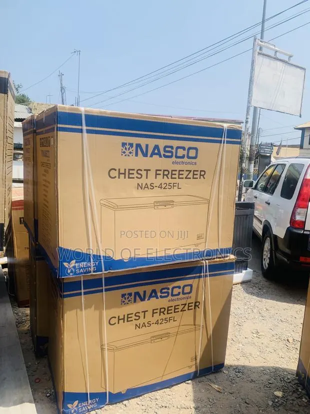 Call and Order Nasco 318 Litres Chest Freezer - NAS-425FL - Silver · Photo 1