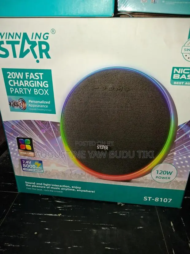 Winning Star Party Speaker · Photo 1