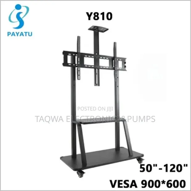 Complete Ease 60-100 Inch Universal Mobile TV Stand · Photo 1