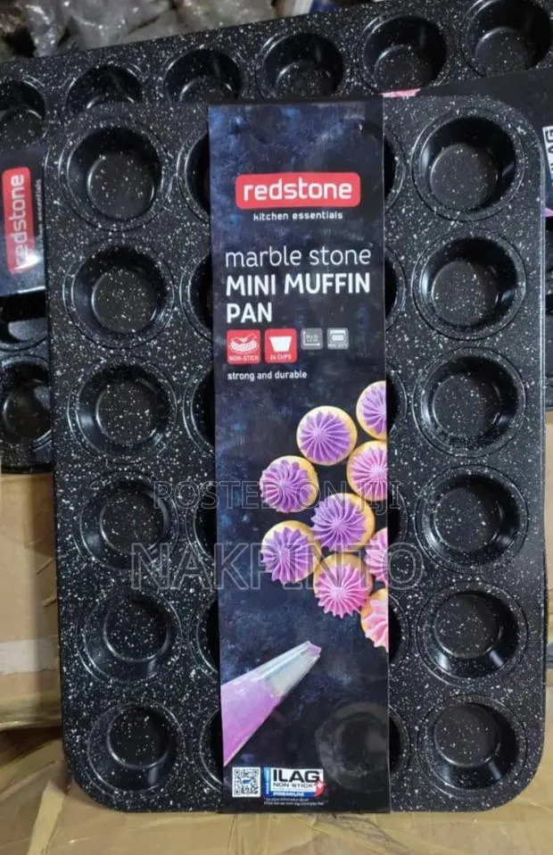 Marble Stone Mini-Muffin Baking Pan 24 Cups · Photo 1