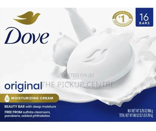 Dove Soap Original Bar (16 Bars) Deep Moisturizing Cream Β· Photo 1