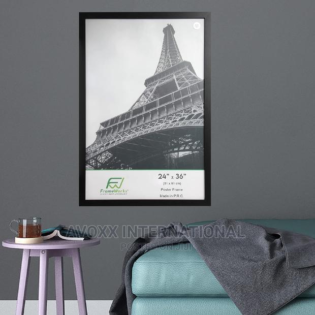 Frameworks 24” X 36”2-Pack Black Back-Loading Wooden Poster · Photo 3