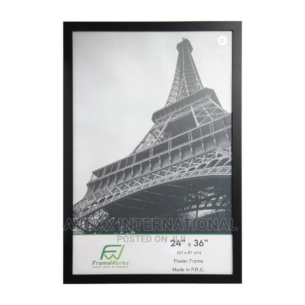 Frameworks 24” X 36”2-Pack Black Back-Loading Wooden Poster · Photo 2