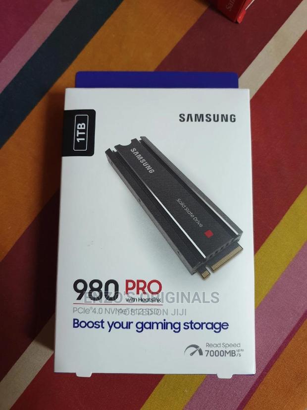 Samsung 980pro 1tb Pc Ps5 Storage Gen 4 Plus Heatsink · Photo 1