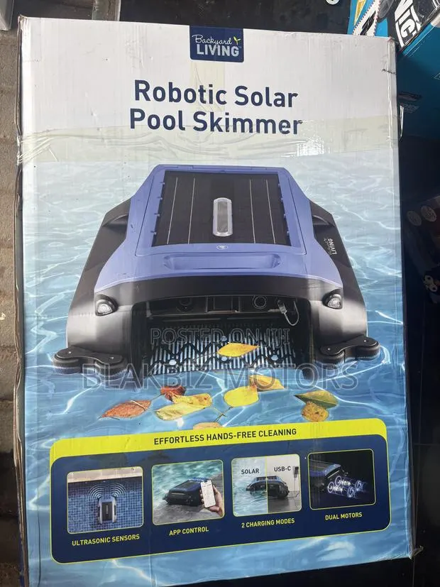 Backyard Living Robotic Solar Pool Skimmer · Photo 1
