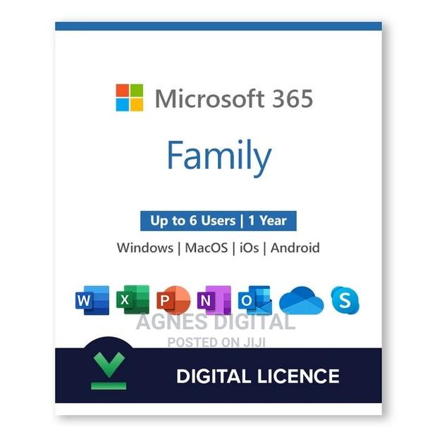 Microsoft 365 Family License Key (6PC / MAC / 1 Year) · Photo 1