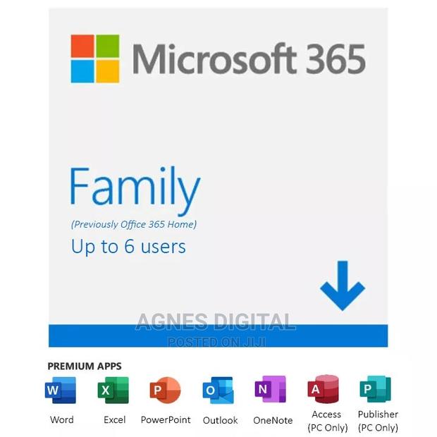 Microsoft 365 Family - 12-Month Subscription Key - (Email) · Photo 1