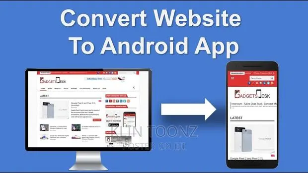 Convert Your Website to Android / IOS App · Photo 1