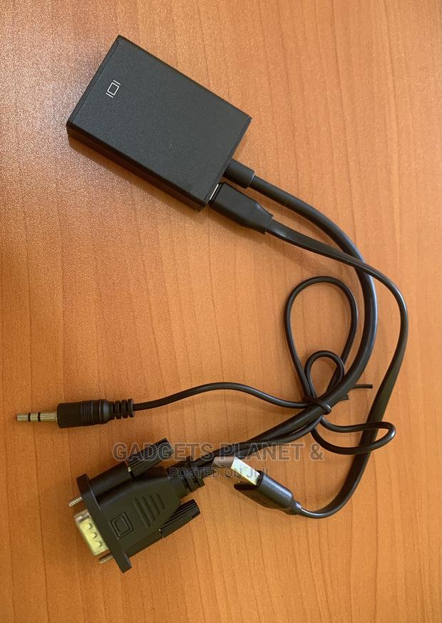 VGA Male to HDMI Female Active Adapter + USB Power Audio · Photo 3