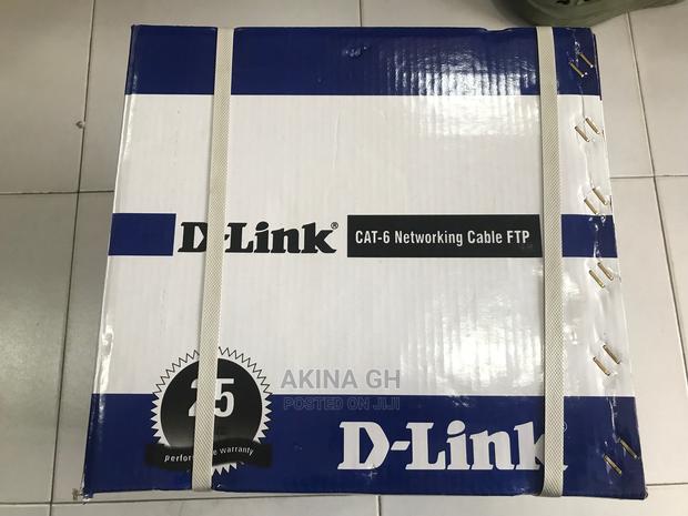 D-Link FTP 305m Cat6 Cable -Grey · Photo 1