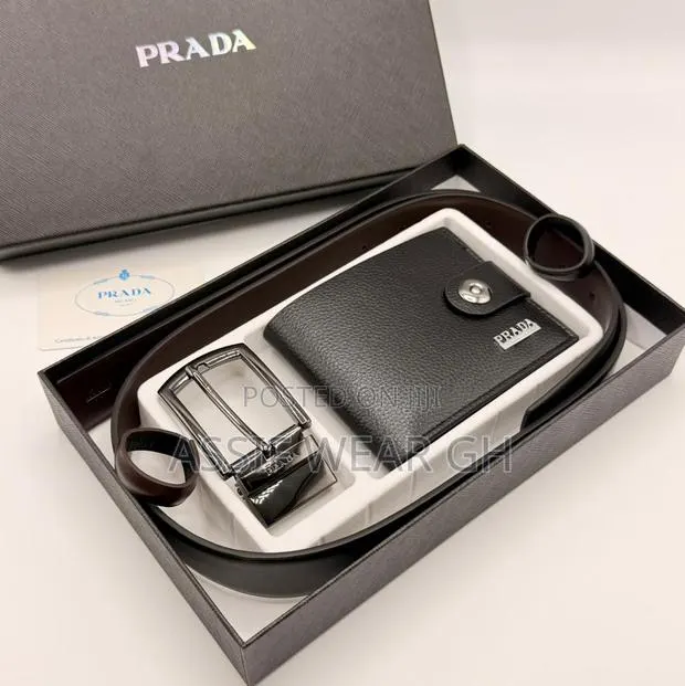 Prada Belt and Wallet Combo · Photo 1