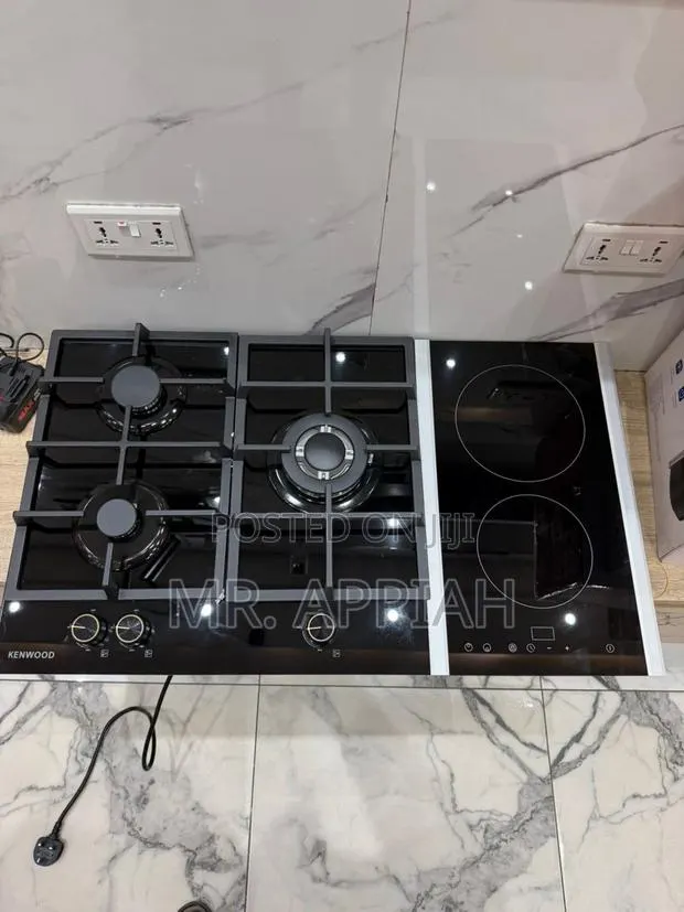 Shop Kenwood 90cm Tempered Glass 3 Gas + 2 Electric Hob · Photo 1