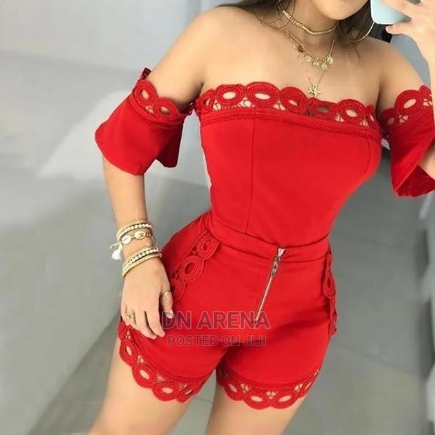 Ladies Off Shoulder Jumpsuit · Photo 1