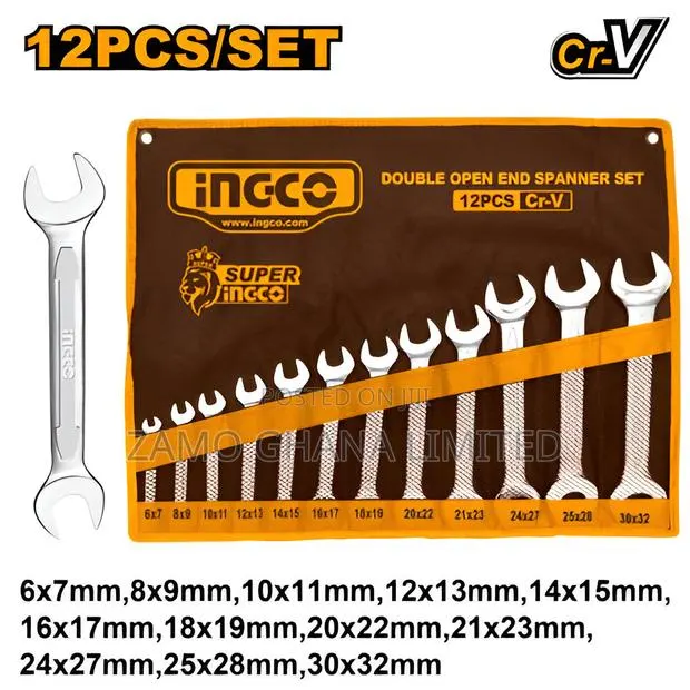 Double Open End Spanner Set - Hkspa2142 · Photo 1