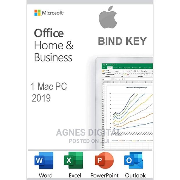 Microsoft Office 2019 Home and Business Apple Mac–(Bind Key) · Photo 1