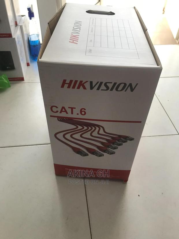 Hikvision Pure Bare Copper Cat 6 Cable 305m · Photo 1