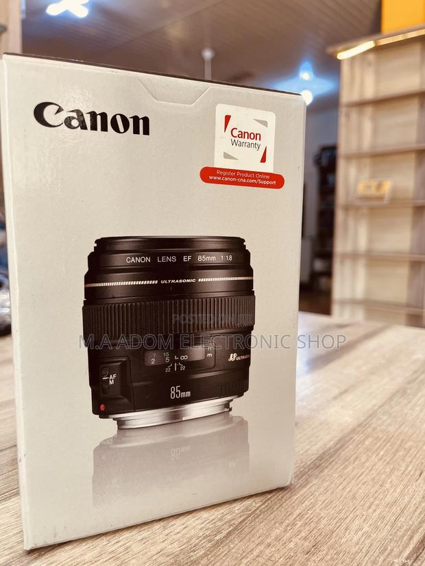 Canon Lens USM 85mm F/1.8 Mm · Photo 1