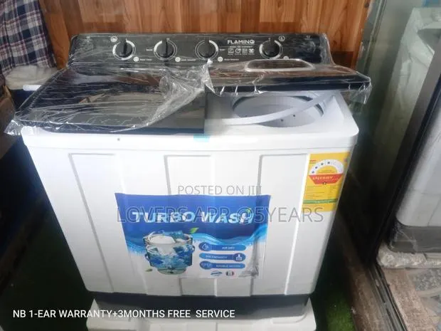 Flamino 12kg Washer ,Superior Wash for Bigger Loads. · Photo 1