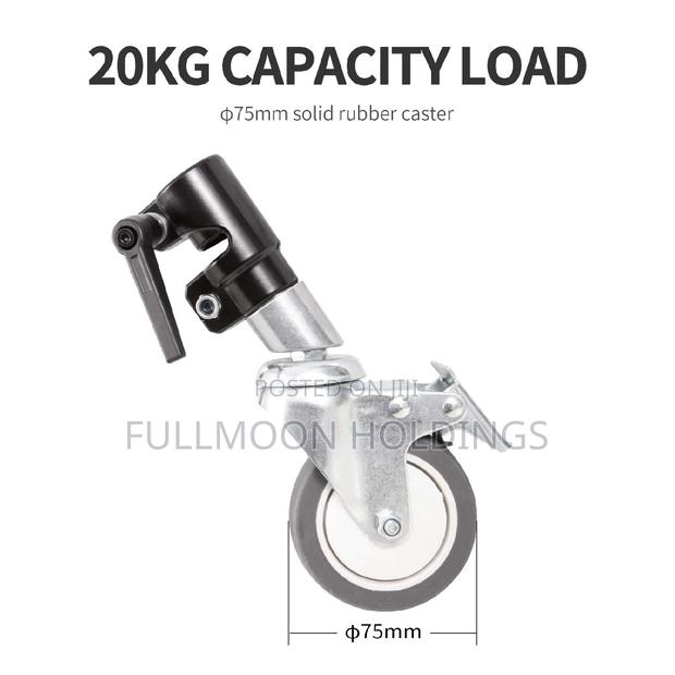 3 Wheels Multi Function Photography Heavy Lighting Wheels · Photo 3