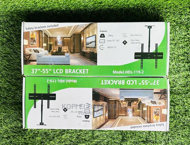 Classy Black Matte Ceiling Wallmount for 32-5inch TV · Photo 1