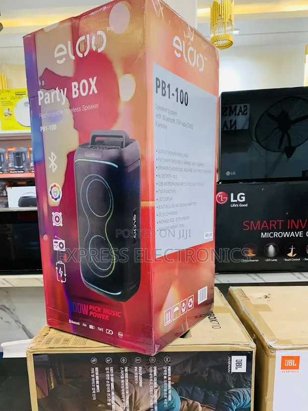 Hot Deals on Eldo Pb1-100 Double 6,5"Bluetooth Speaker · Photo 1