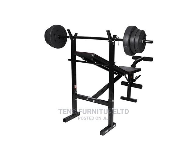 Weight Bench With 20kg Weight · Photo 1
