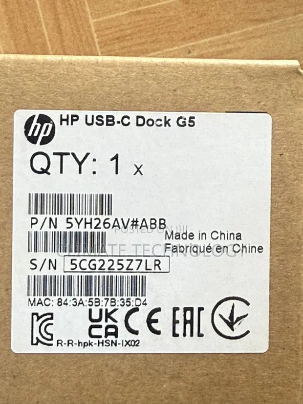 HP USB-C Dock G5 · Photo 1