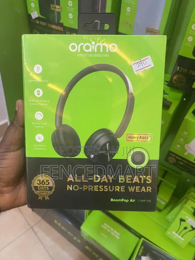 Oraimo BoomPop Air Wireless Bluetooth Headphones · Photo 1