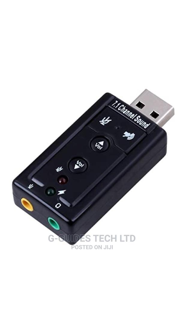 7.1 USB Sound Card External Sound Card Drive-free · Photo 1