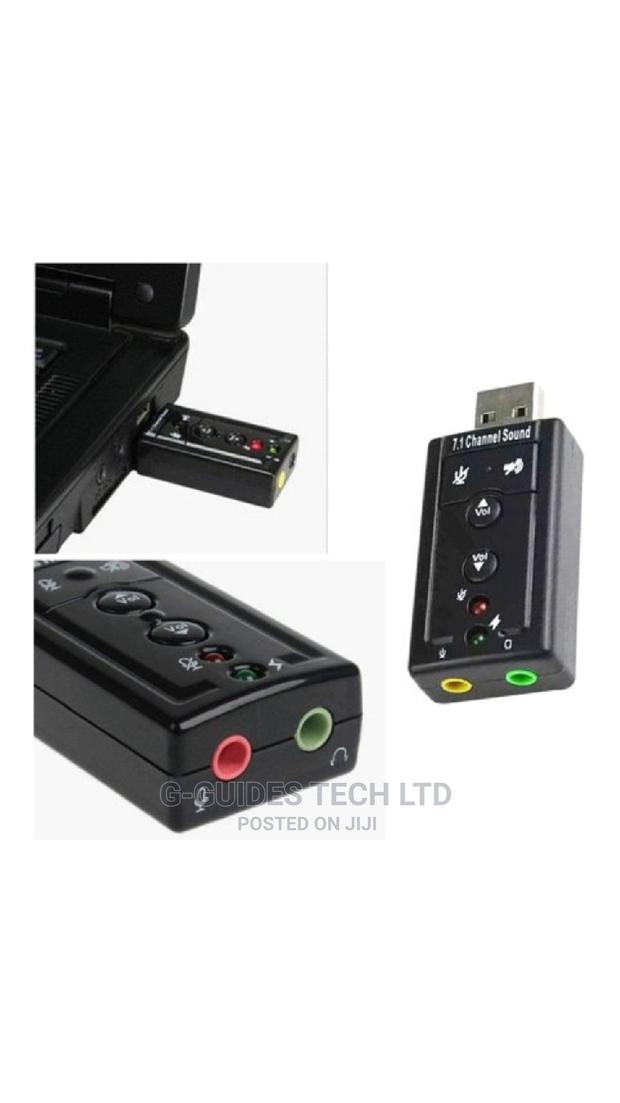 7.1 USB Sound Card External Sound Card Drive-free · Photo 2