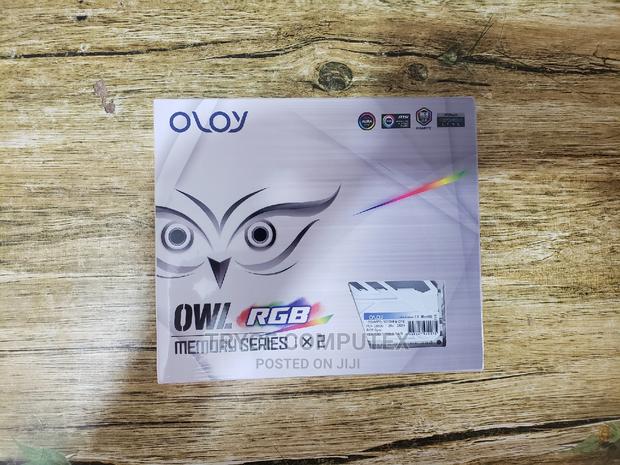 Oloy Ddr4 Ram 16gb (2x8gb) White Owl Aura Sync RGB 3200mhz · Photo 1