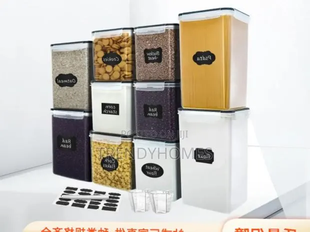 10 PCS Air Tight Storage Containers · Photo 1