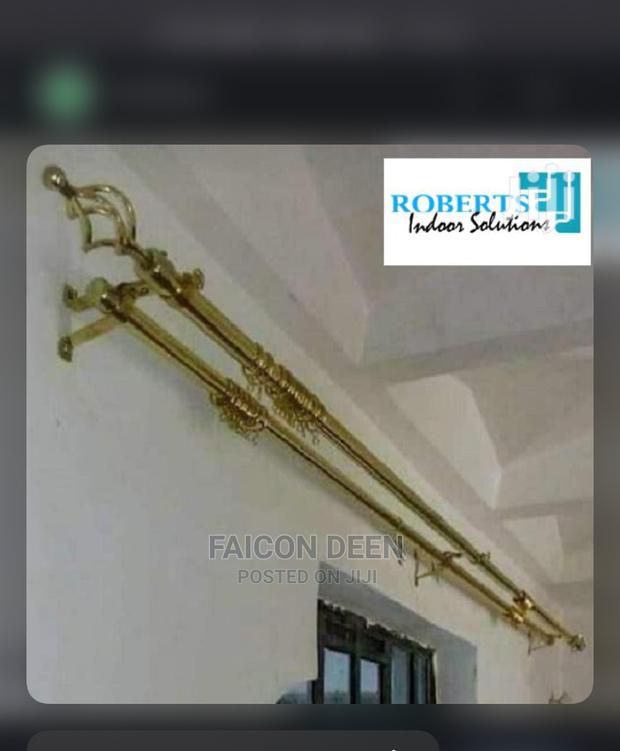 Quality Extendable Double Window Rods(Also in Diff Colors · Photo 1