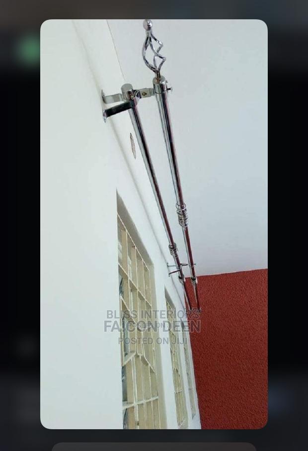 Extendable Quality Double Curtains Rods/Bar · Photo 1