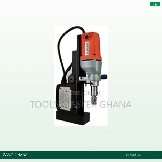 Magnetic Drill 1500w 470rpm 220v Twist 23mm - Plastic Kit Bo - Nmd2300 · Photo 1