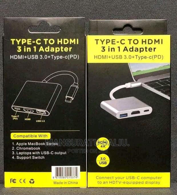 Type C to Hdmi 3in1 Adapter · Photo 2