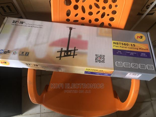 NB NBT560-15 Steel Ceiling Mount TV Bracket With Tilt, Pivot · Photo 1