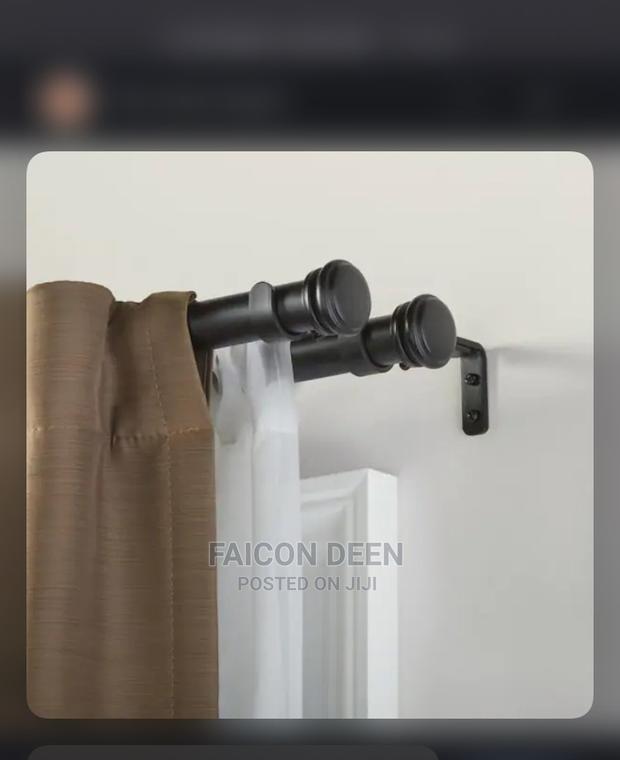 Authentic High Quality Double Curtain Bars(Extendable Type) · Photo 1