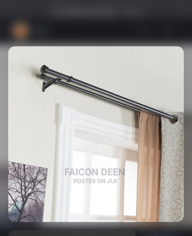 Extensible Authentic Double Curtains Bar(In Diff Colors · Photo 1