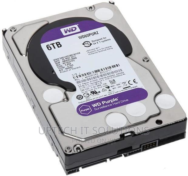 Wd Purple 6tb Surveillance Hard Disk Drive · Photo 1