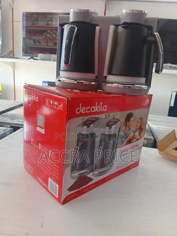 Decakila Coffee Machine Premium Double Turkish Coffee Maker